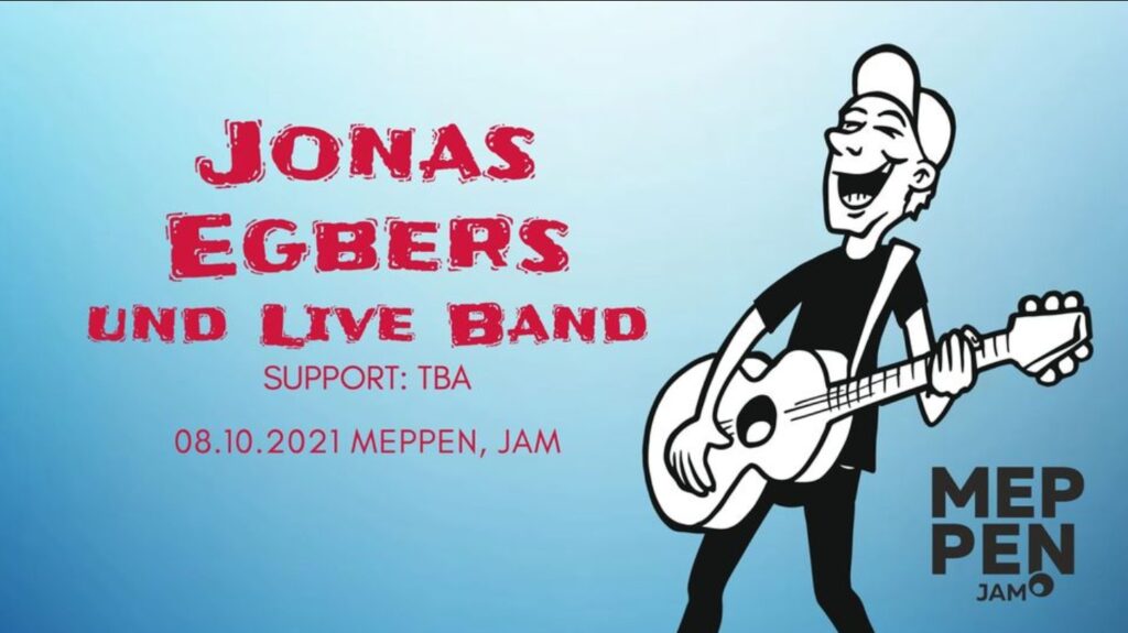 8.10.2021: JONAS EGBERS | CD-RELEASE-SHOW
